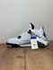 Кросівки чоловічі Nike Air Jordan 4 White Cement преміум J-10641 фото 6