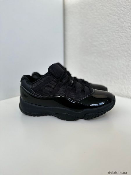 Чоловічі кросівки Nike Air Jordan 11 black J-100240 фото