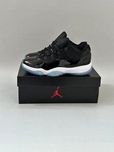Чоловічі кросівки Jordan 11 Retro Low black джордан ретро блек лоу J-10541 фото