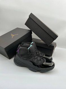 Кросівки чоловічі Air Jordan 11 Retro Black Violet J-232541 фото