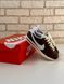 Кроссовки женские Nike Cortez Brown найк кортез коричневые NC-100537 фото 3