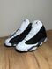 Чоловічі кросівки Jordan 13 white black джордан 13 блек J-100542 фото 6