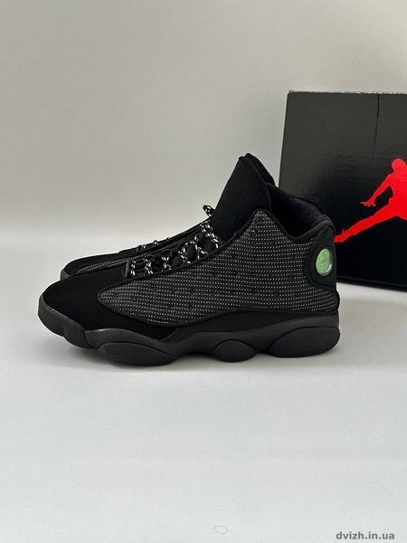 Мужские кроссовки Jordan 13 black джордан 13 блек J-100342 фото