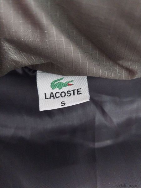 Жилетка лакоста Lacoste чоловіча чорна LA_S фото