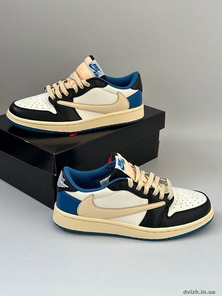 Nike Air Jordan 1 Low Travis Scot чоловічі кросівки J-101941 фото